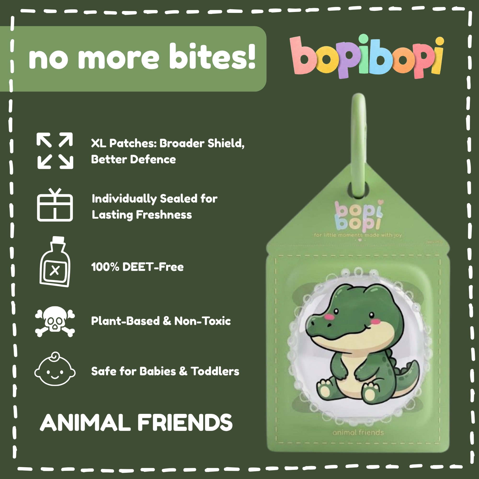 Mosquito Patch: Animal Friends